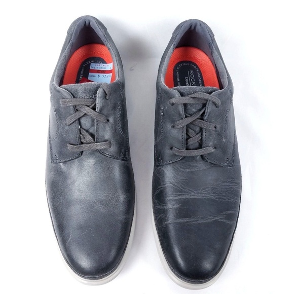 Rockport Mens Shoes Sneakers 9 M Gray Lace Up - Picture 3 of 8